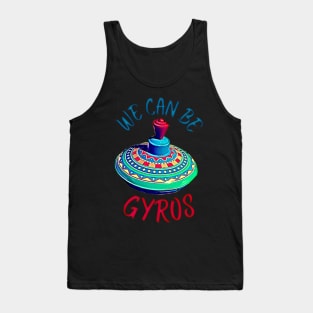 Cute We Can Be a Heroes Spoof Gyros Tank Top